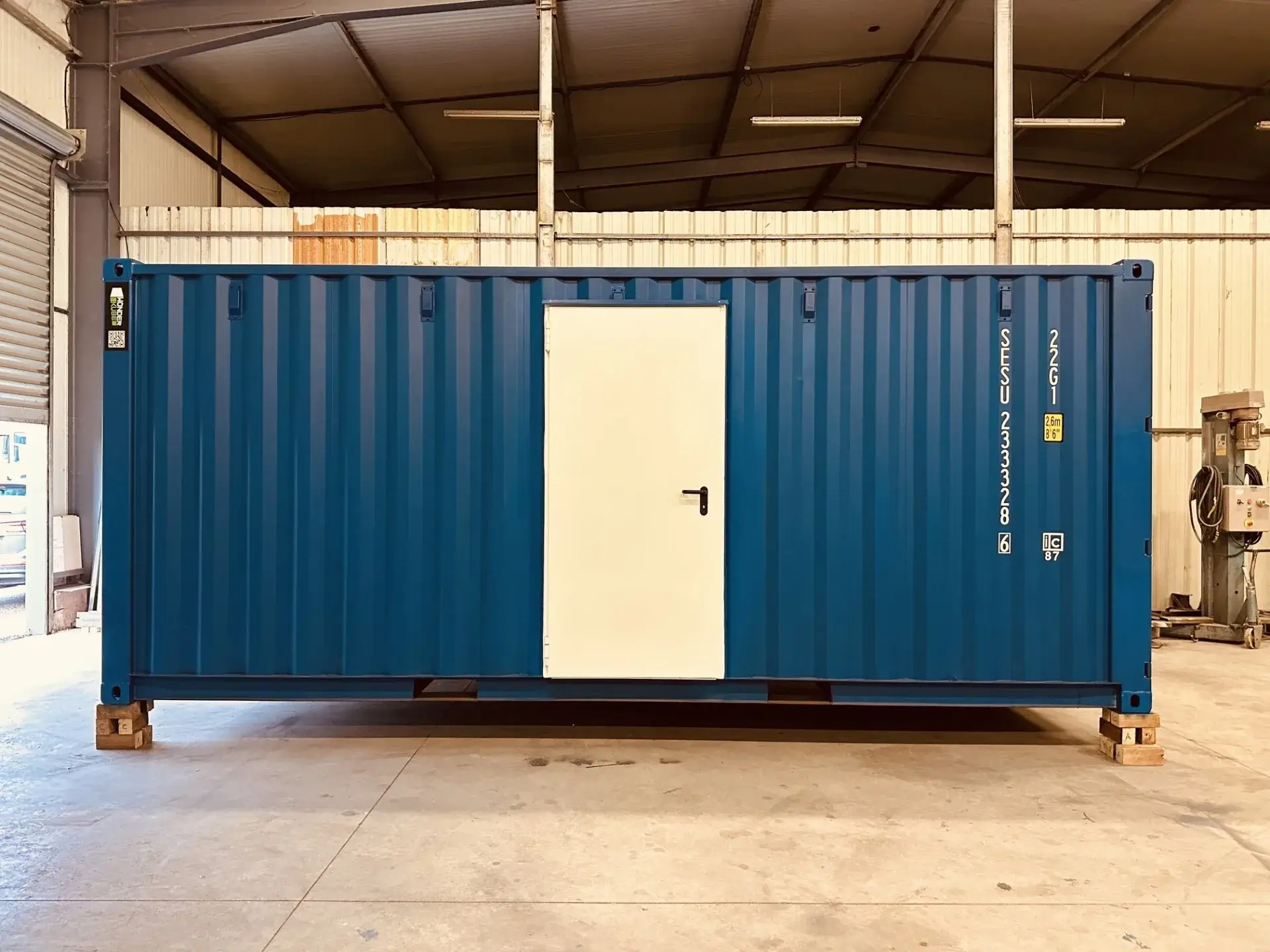 Containers maritimes pour le BTP